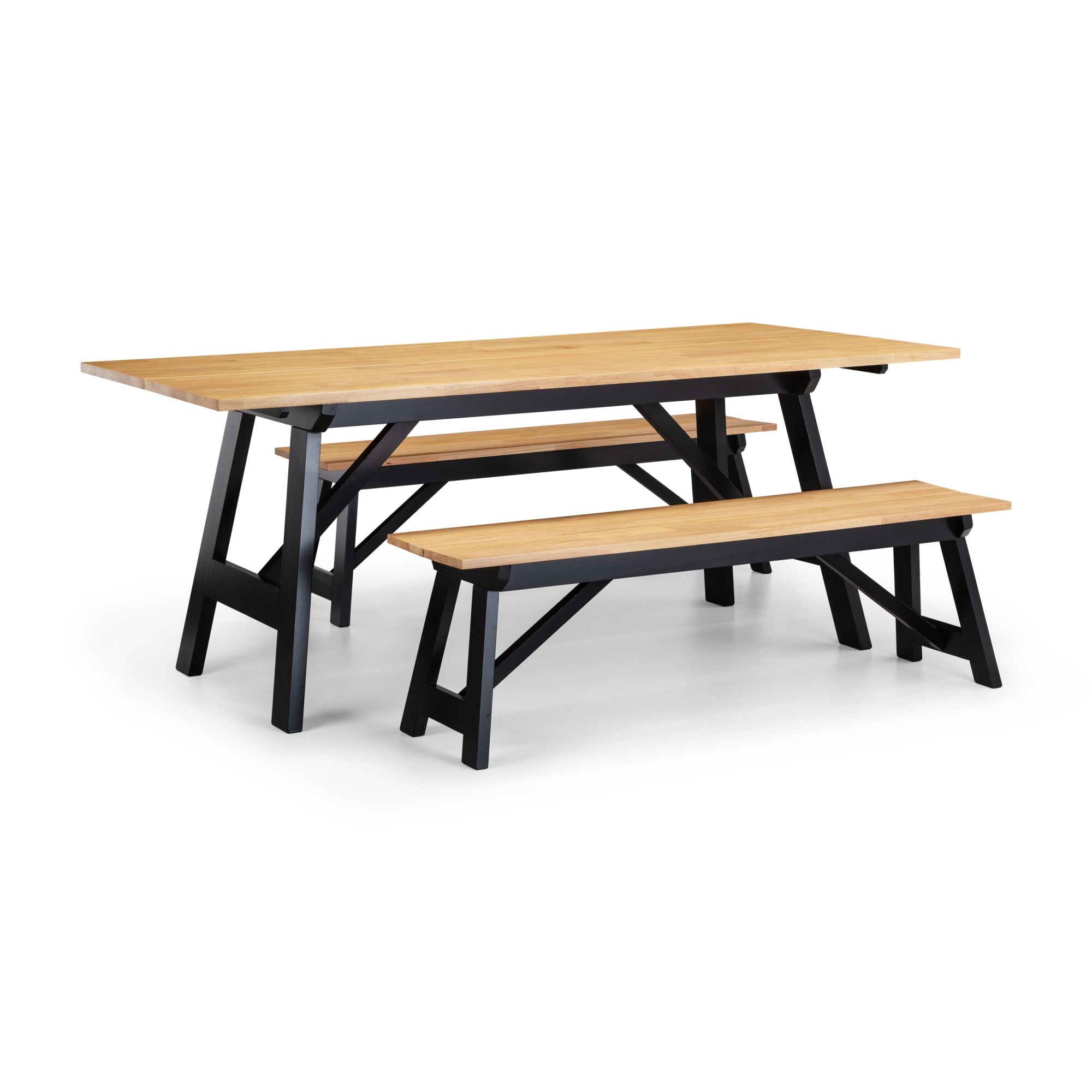 Hockley Table Black/Oak