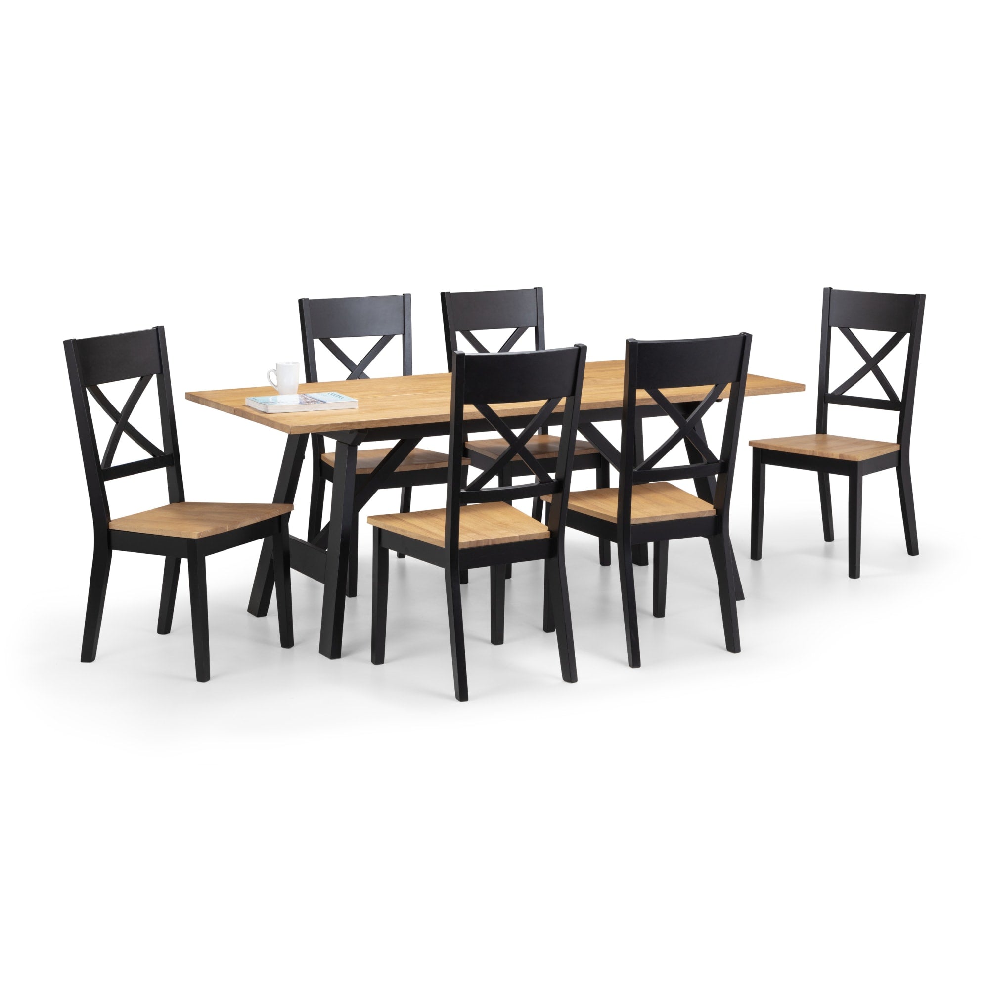 Hockley Table Black/Oak