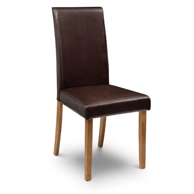 Set Of 2 Hudson Brown Chairs