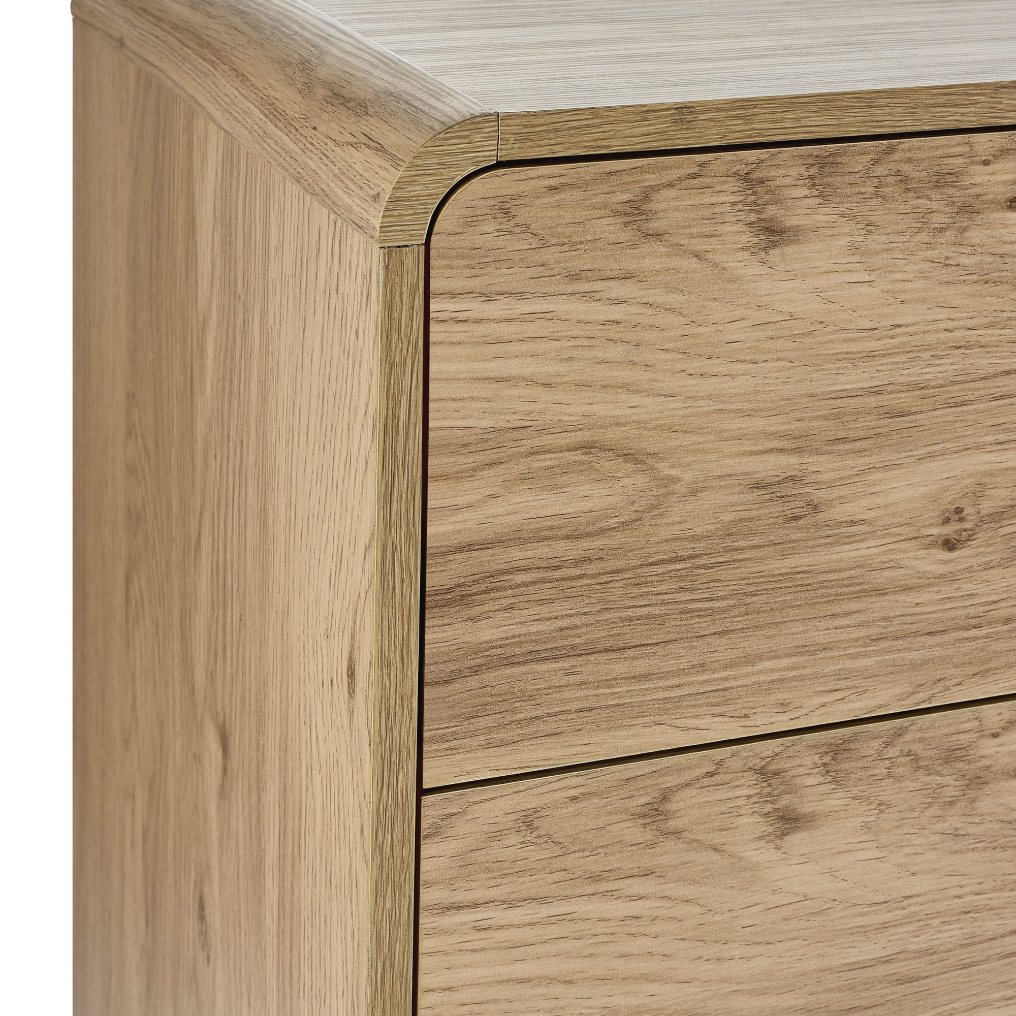 Ingrid 5 Drawer Chest Oak