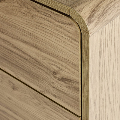 Ingrid 5 Drawer Chest Oak