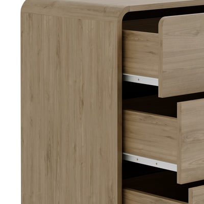 Ingrid 6 Drawer Dresser Oak