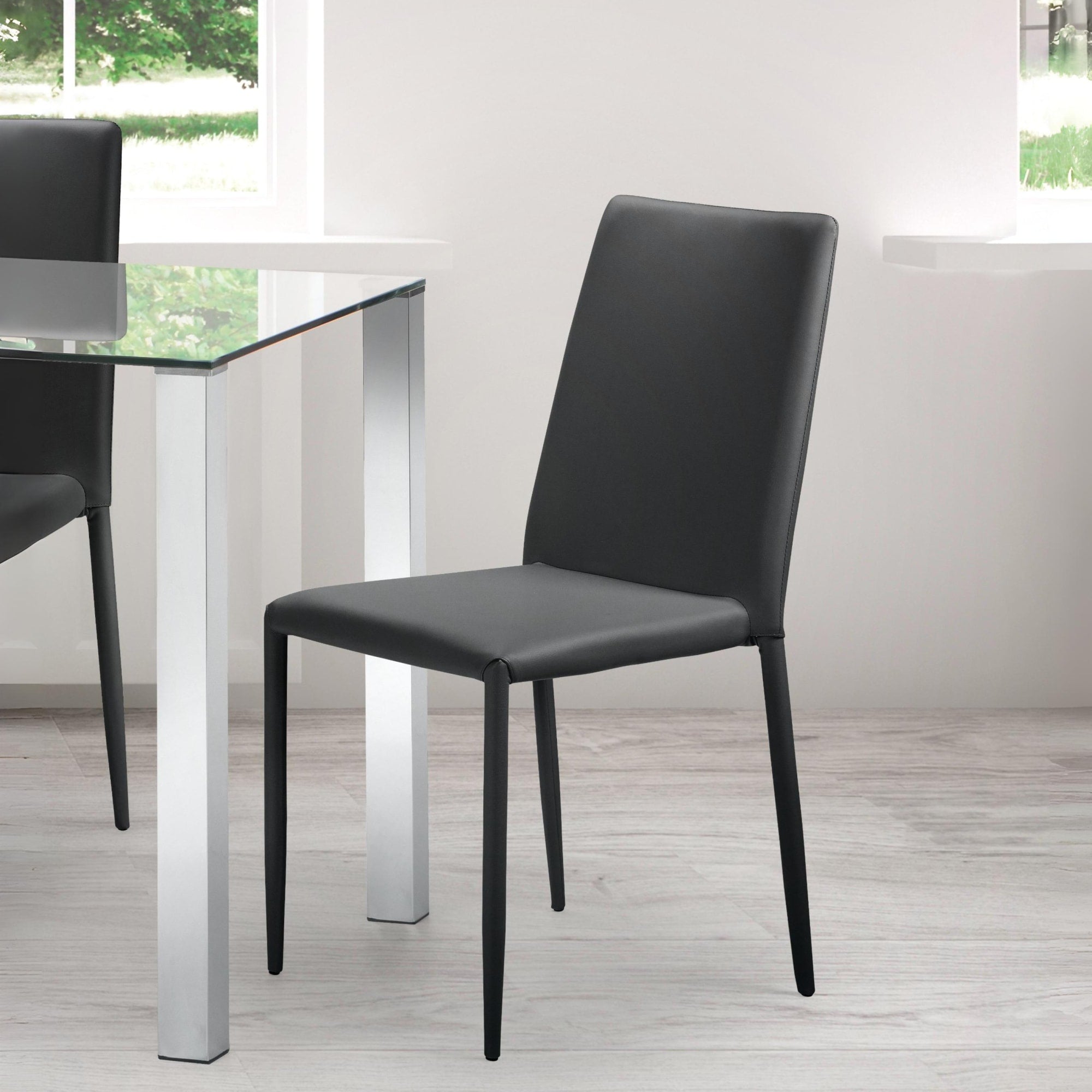 Set Of 4 Jazz Chairs Black