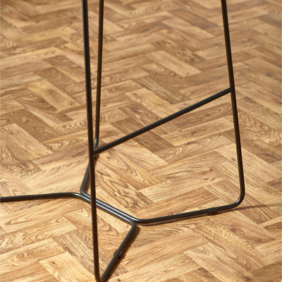 Set of 2 Joren Tan Brown PU Leather Bar Stools