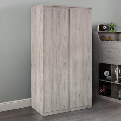 Jupiter 2 Door Wardrobe - Grey Oak