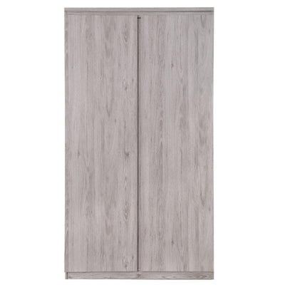 Jupiter 2 Door Wardrobe - Grey Oak