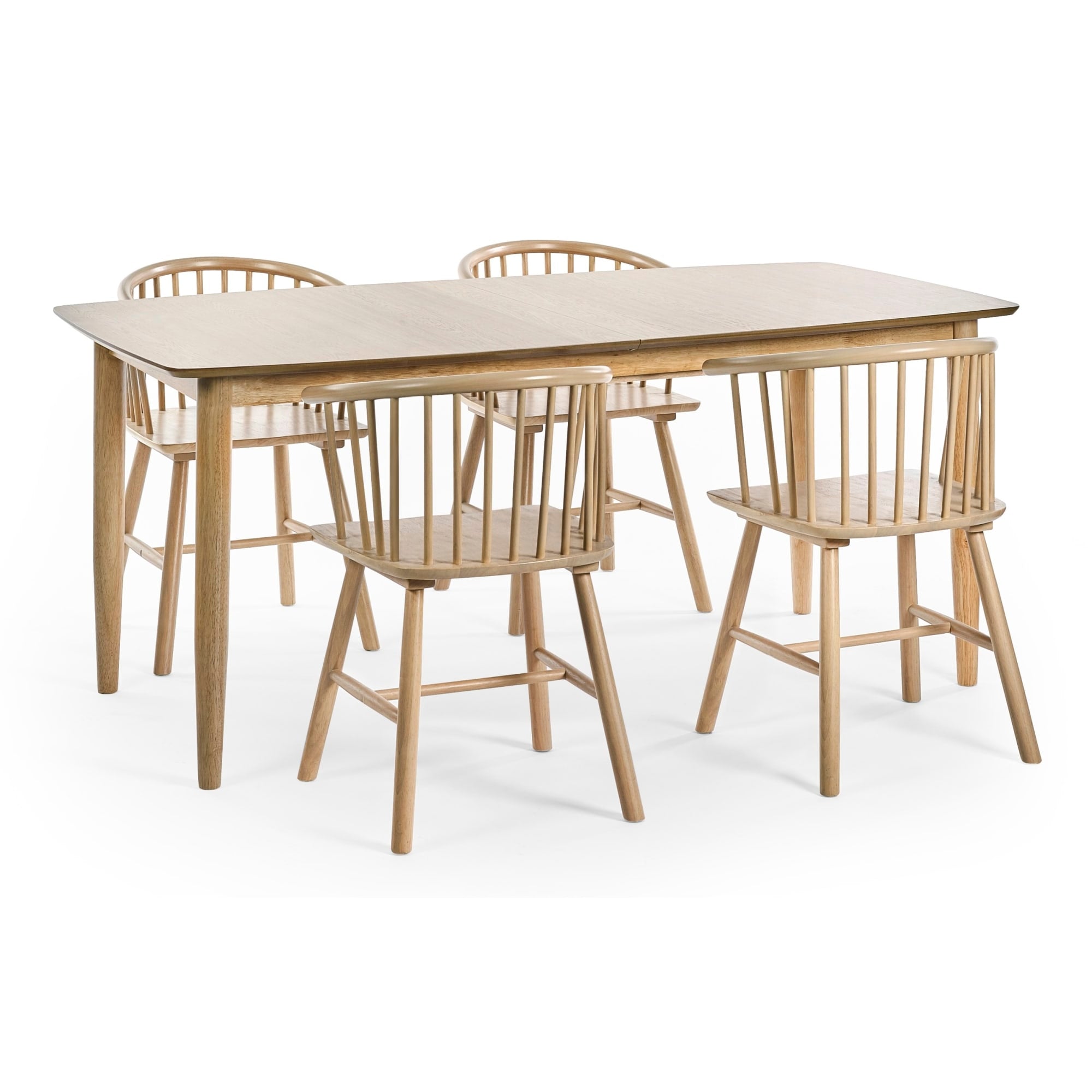 Set of 2 Kaito Oak Dining Chairs