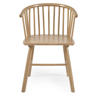 Set of 2 Kaito Oak Dining Chairs