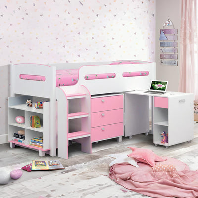 Kimbo Pink Cabin Bed