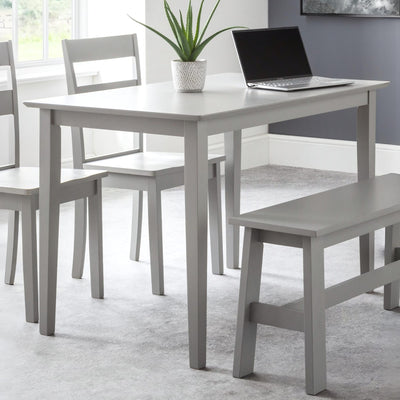 Kobe Compact Rectangular Table - Torino Grey