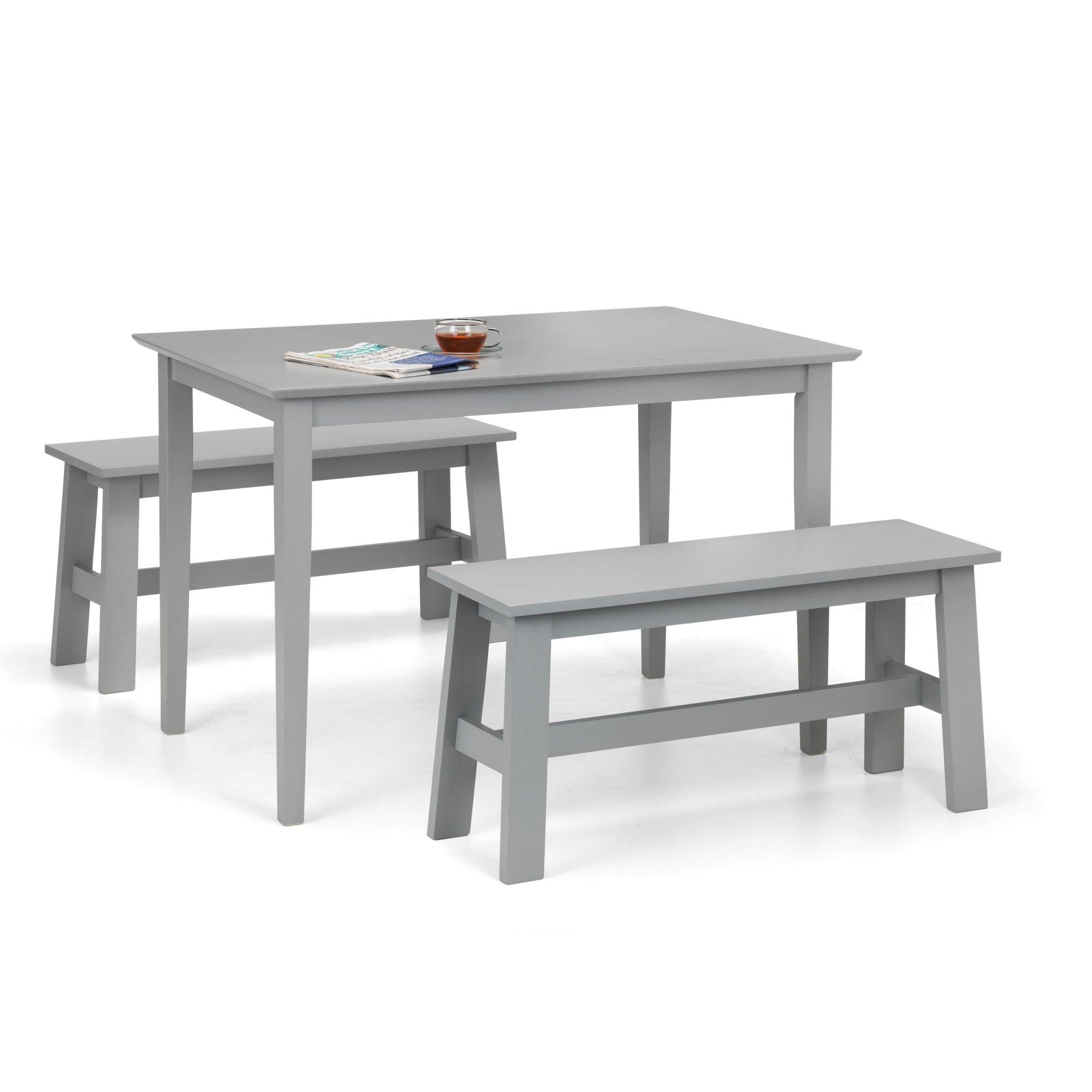 Kobe Compact Rectangular Table - Torino Grey