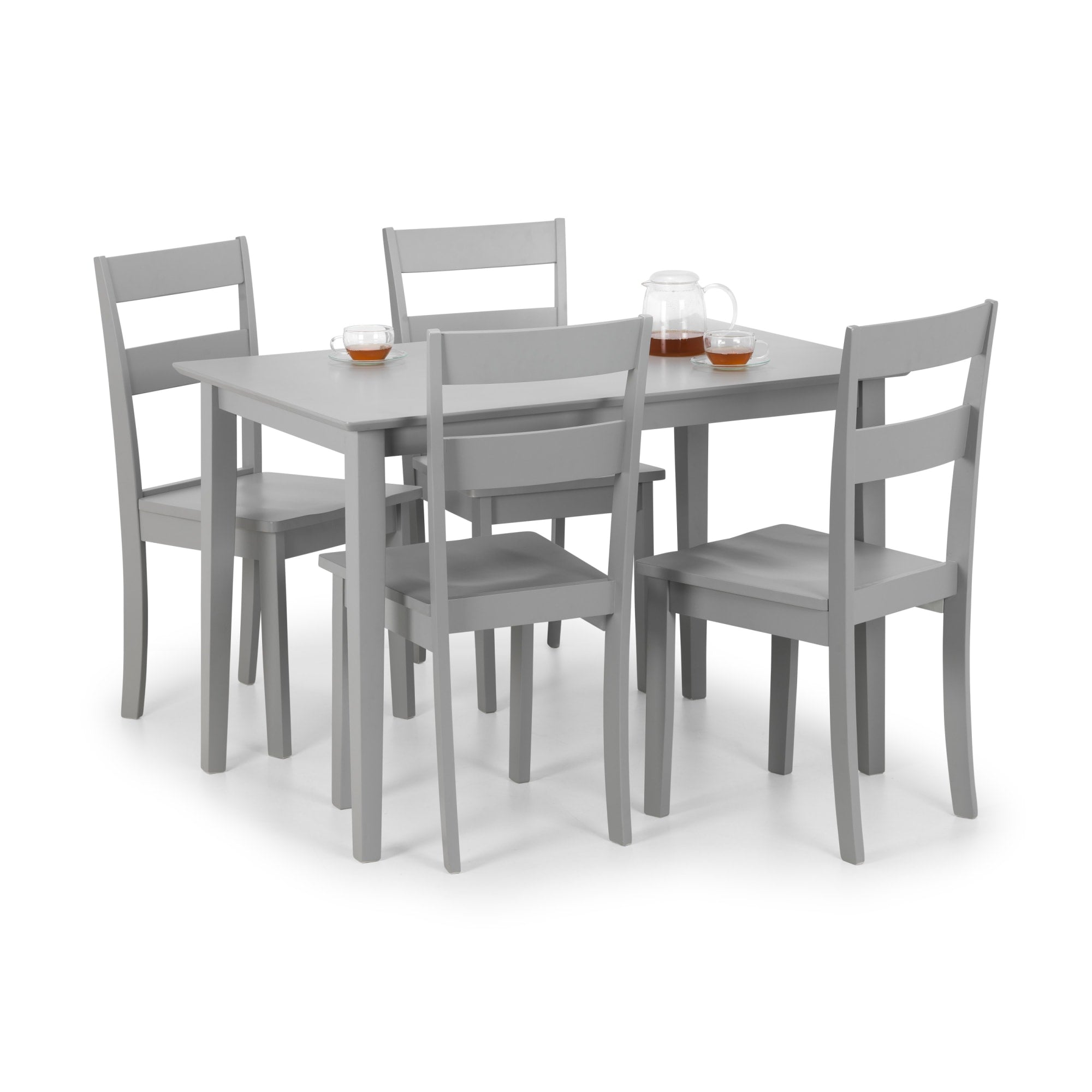 Kobe Compact Rectangular Table - Torino Grey