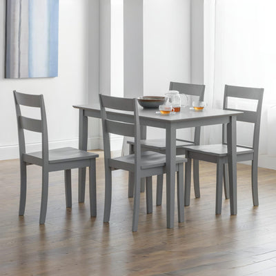 Kobe Compact Rectangular Table - Torino Grey