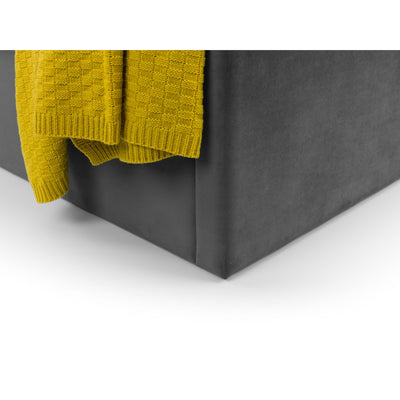 Langham Ottoman Storage 180cm Superking Bed - Grey