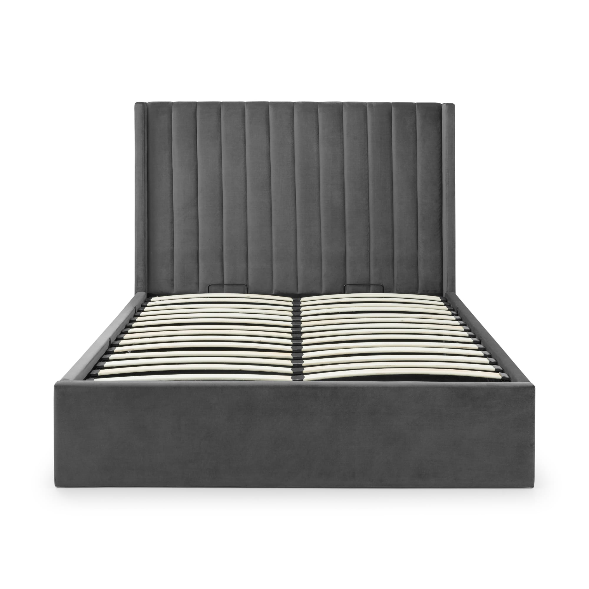 Langham Ottoman Storage 180cm Superking Bed - Grey