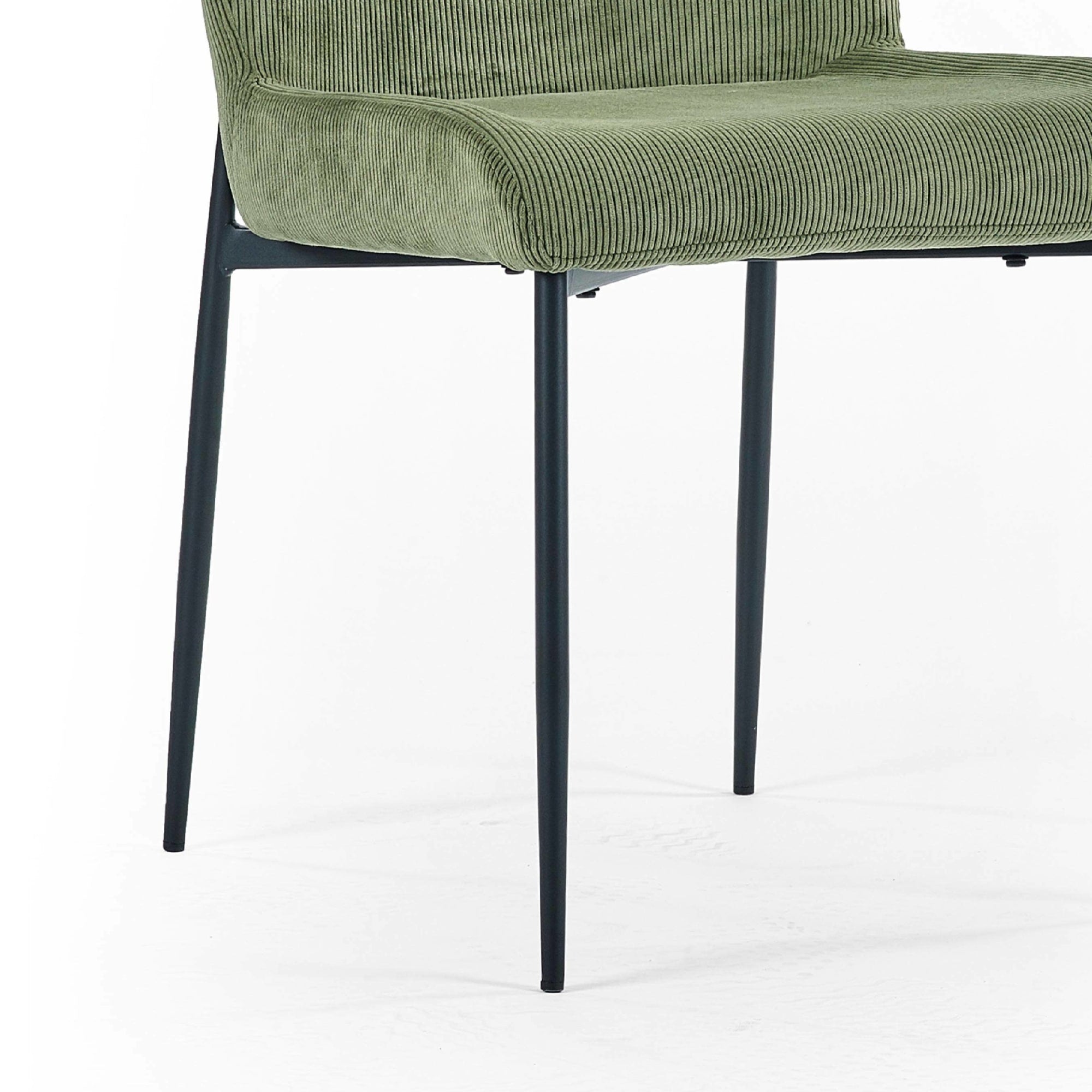 Set of 2 Leonie Dining Chairs - Green