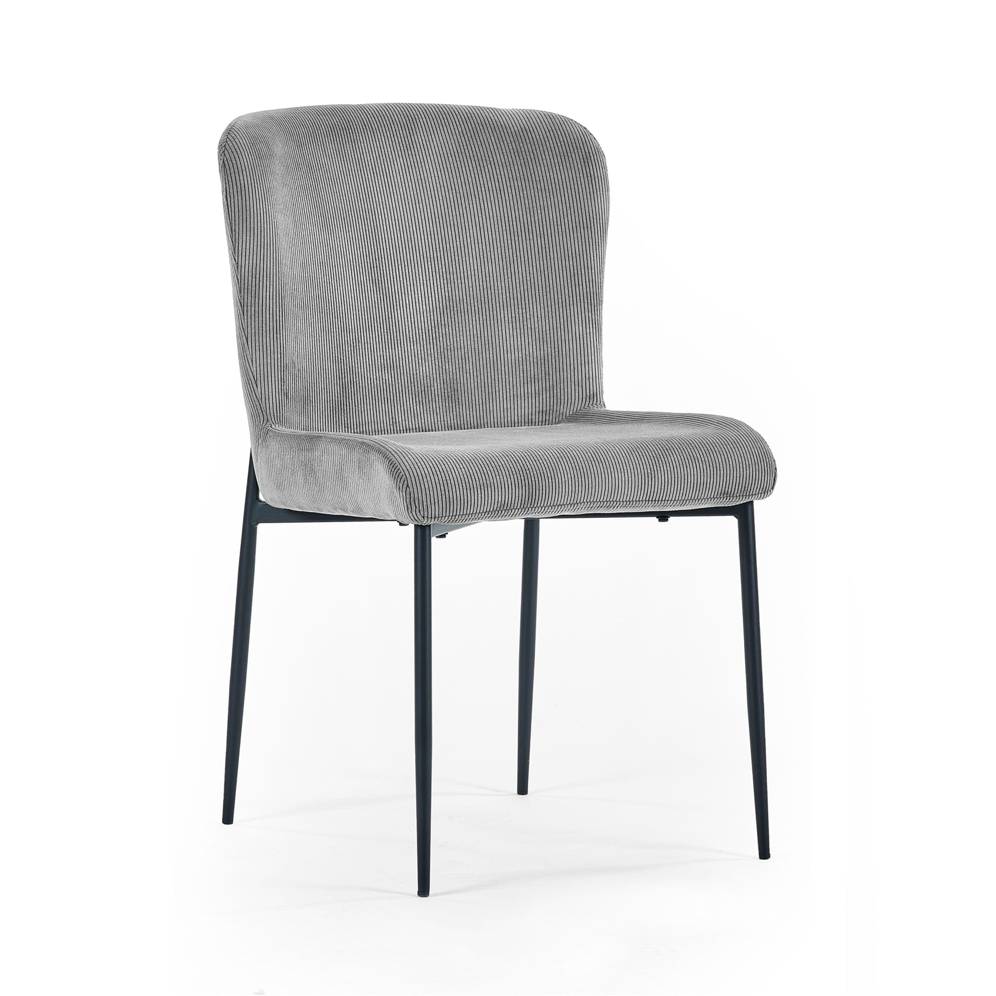 Set of 2 Leonie Dining Chairs - Grey