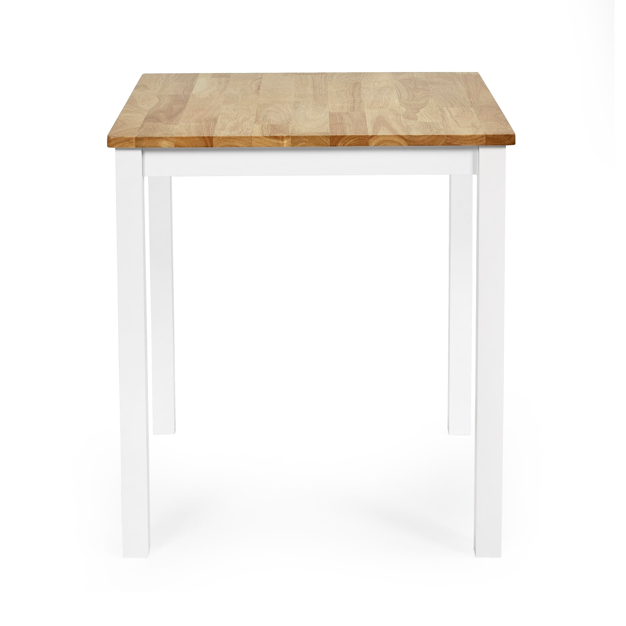 Linwood White and Oak 69cm Square Dining Table