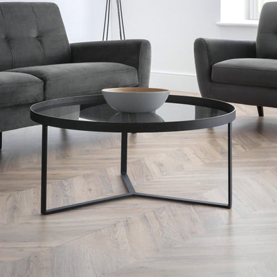 Loft Coffee Table - Smoked Glass