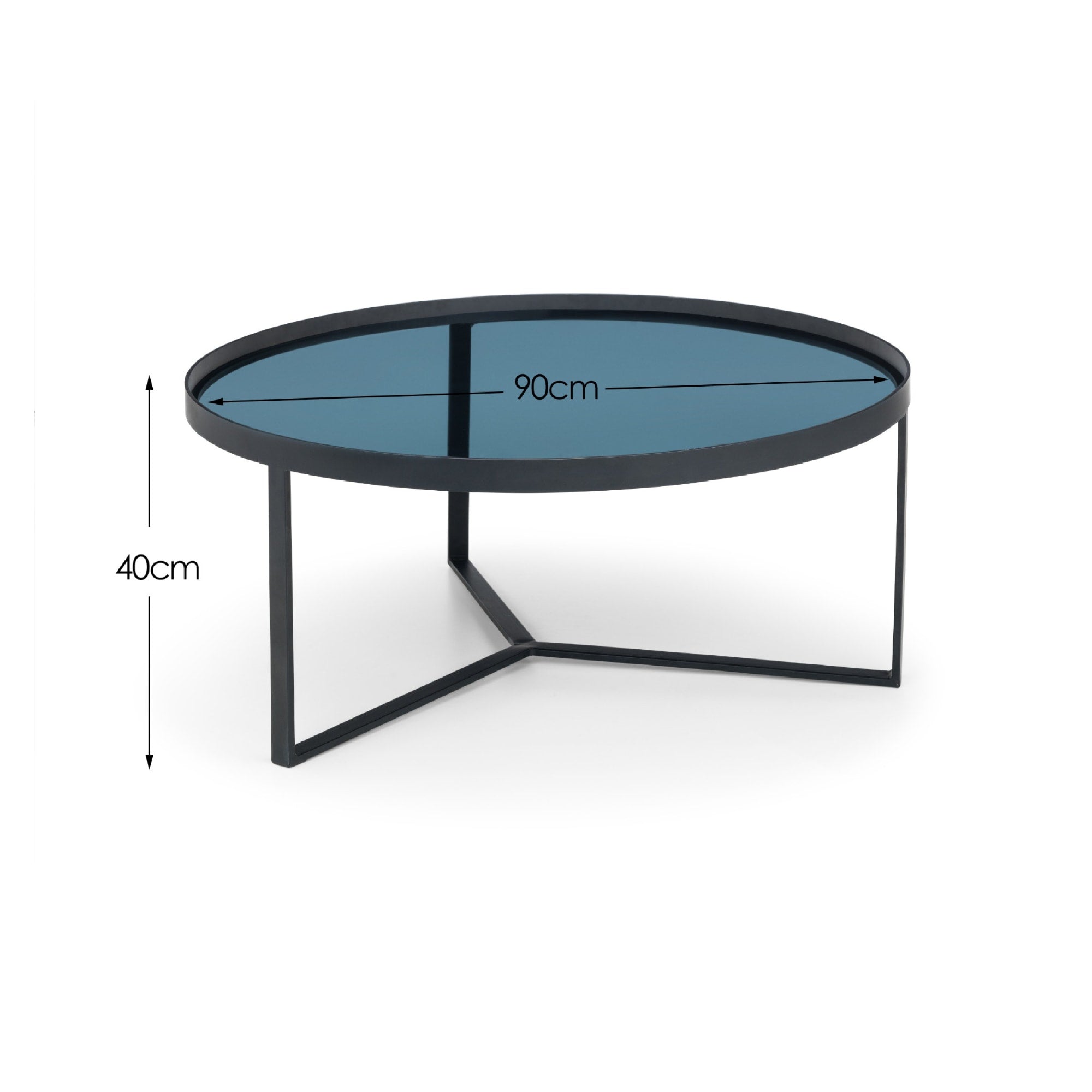Loft Coffee Table - Smoked Glass