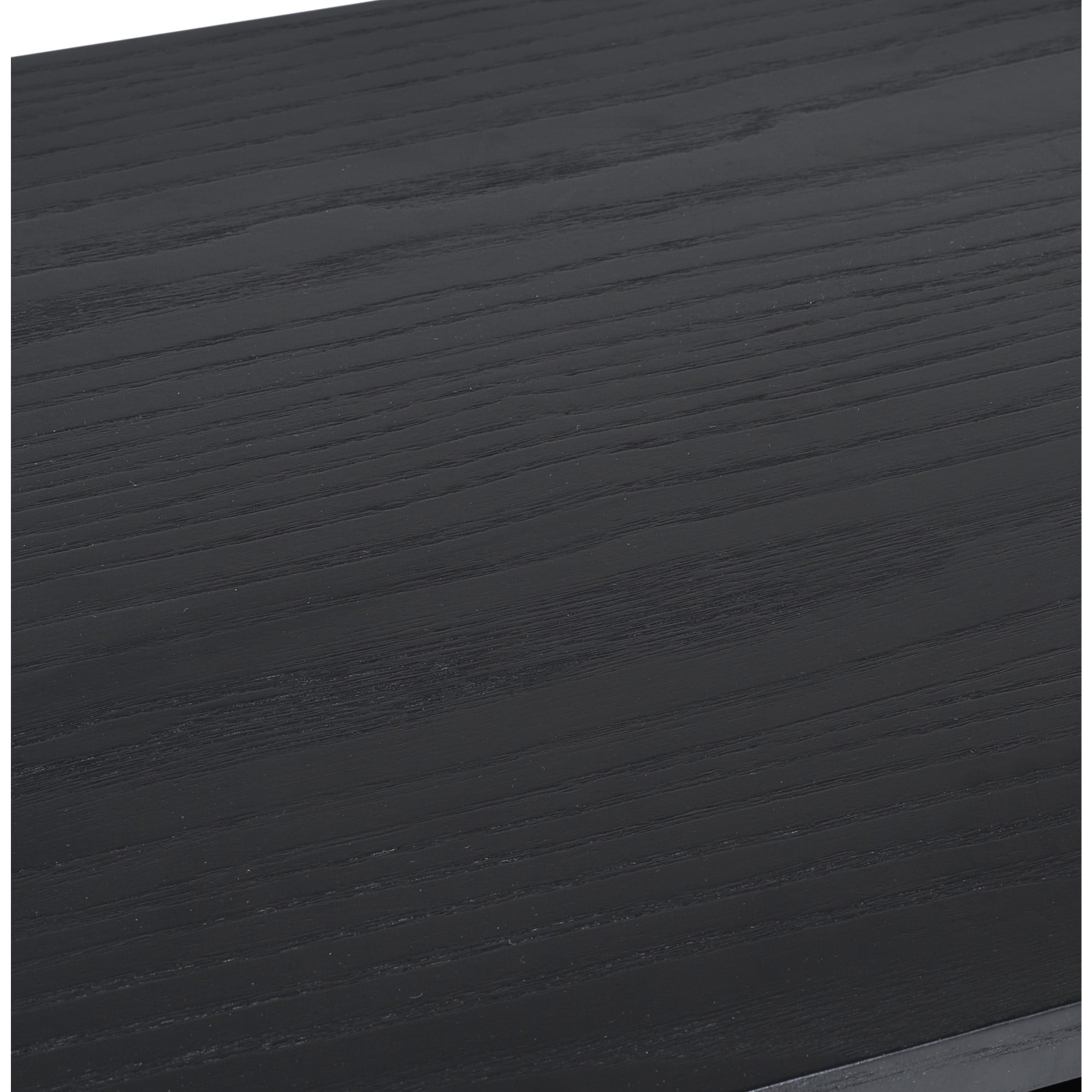 Louis Fluted Tv Unit - Black
