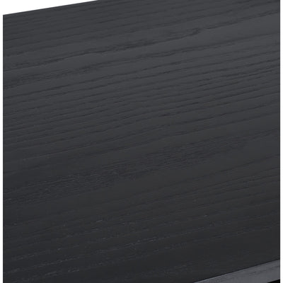Louis Fluted Tv Unit - Black