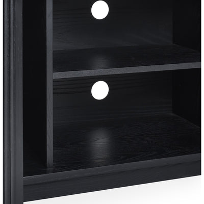 Louis Fluted Tv Unit - Black