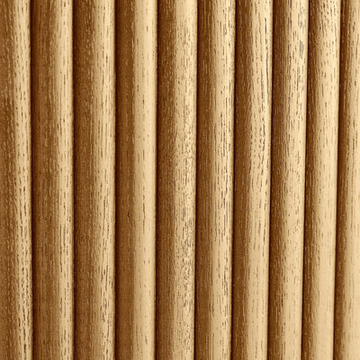 Louis Light Oak Fluted 120cm Round Dining Table