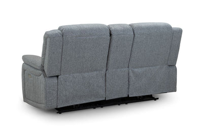 Linden Electric Recliner Sofa Grey 3+2 Set