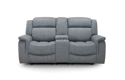 Linden Electric Recliner Sofa Grey 3+2 Set