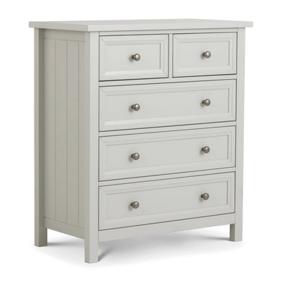 Maine 3 + 2 Drawer Chest - Dove Grey