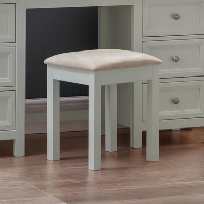 Maine Dressing Stool - Dove Grey