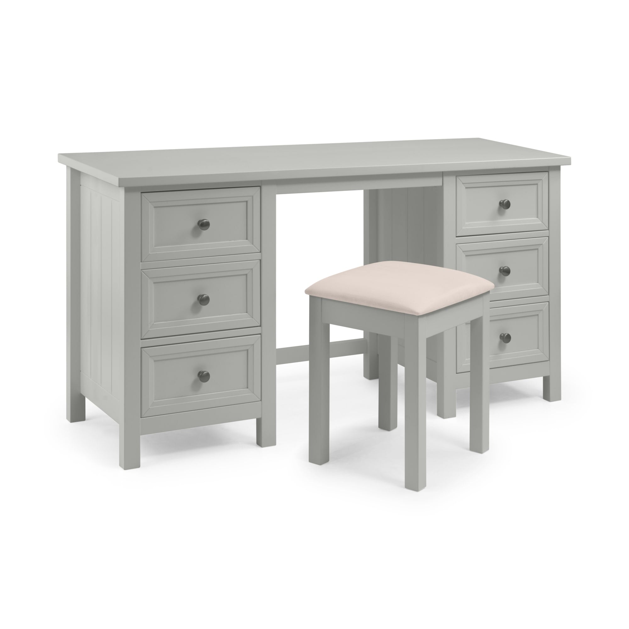Maine Dressing Stool - Dove Grey
