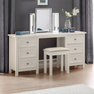 Maine Dressing Table - Surf White
