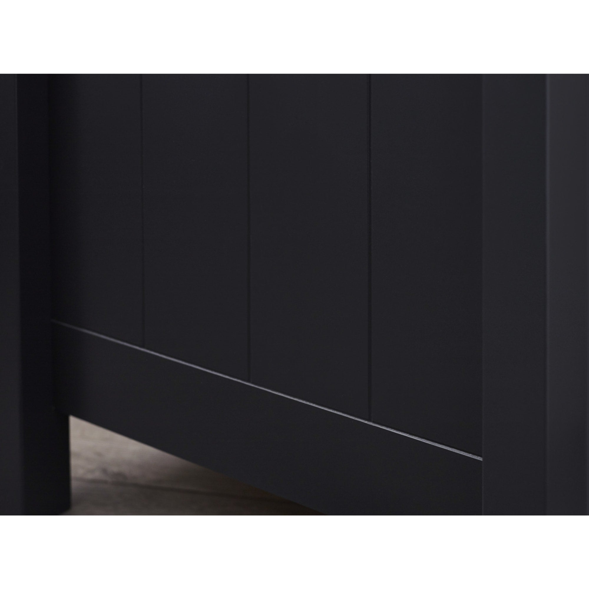 Maine 3 Drawer Bedside - Anthracite
