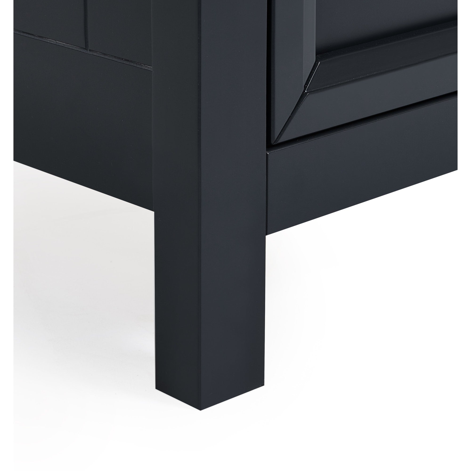 Maine 3 Drawer Wide Chest - Anthracite