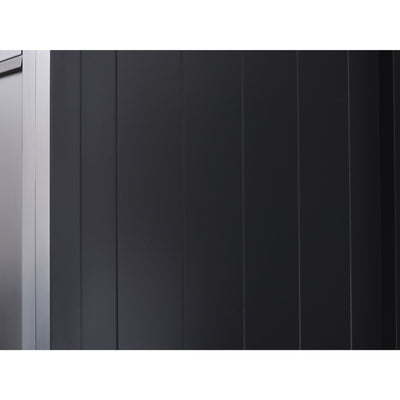 Maine 3 Door Combination Wardrobe - Anthracite
