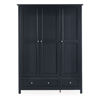 Maine 3 Door Combination Wardrobe - Anthracite