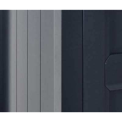 Maine 3 Door Combination Wardrobe - Anthracite