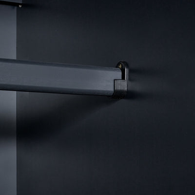 Maine 3 Door Combination Wardrobe - Anthracite