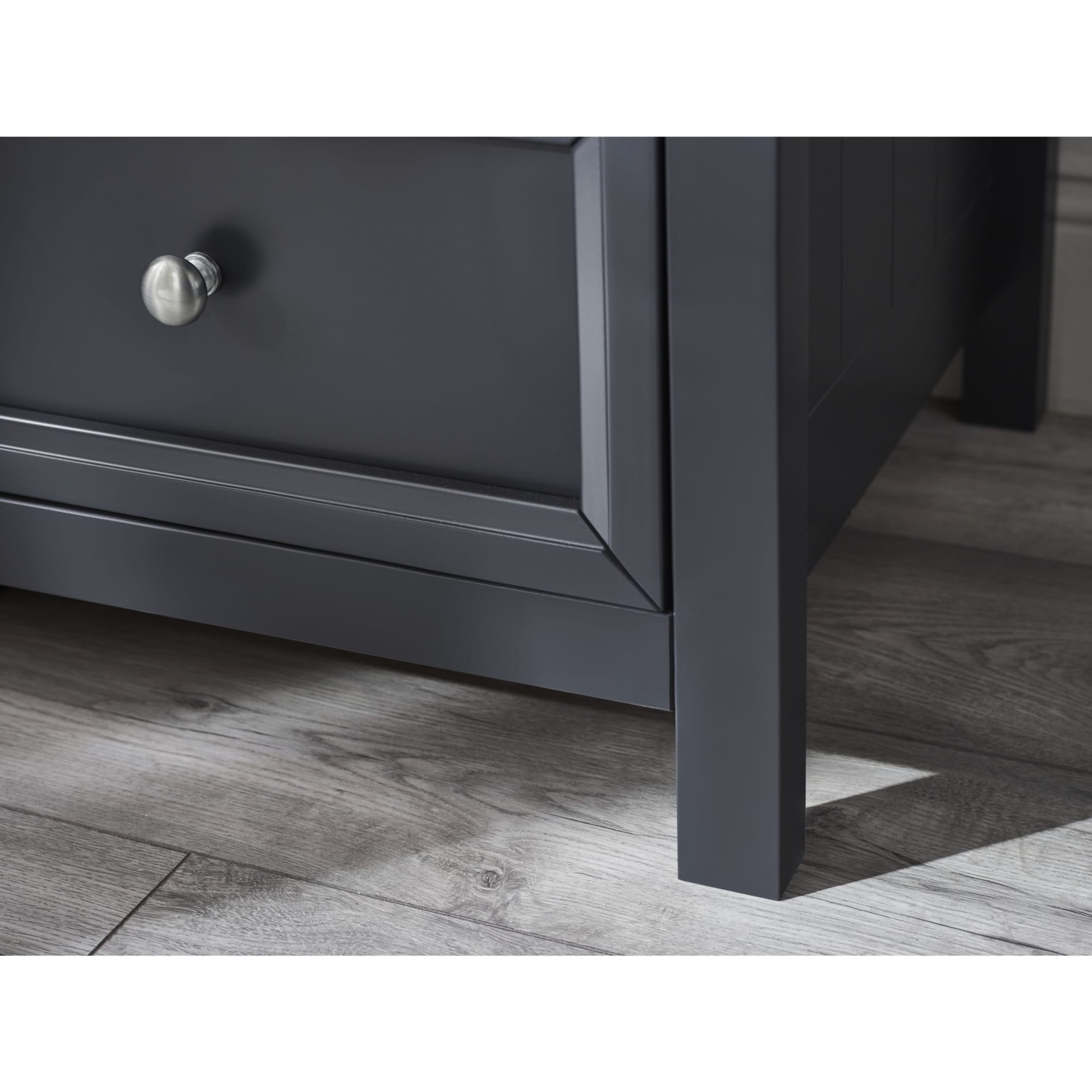Maine 3 Door Combination Wardrobe - Anthracite