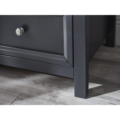 Maine 3 Door Combination Wardrobe - Anthracite