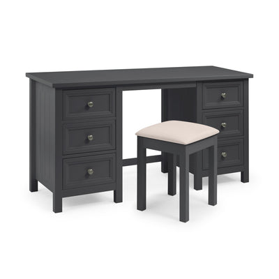 Maine Dressing Stool - Anthracite