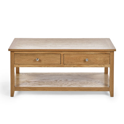 Mallory Coffee Table with 2 Drawers