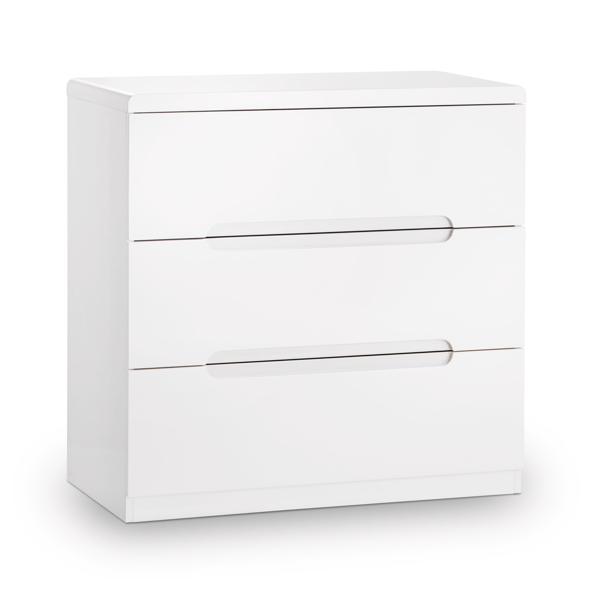 Manhattan 3 Drawer Chest - White