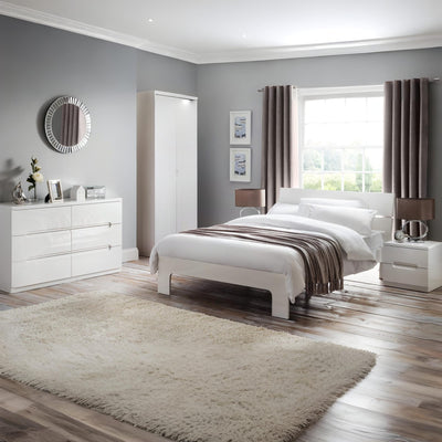 Manhattan 2 Door Wardrobe - White