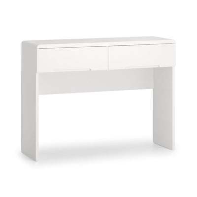 Manhattan Dressing Table With 2 Drawers - White