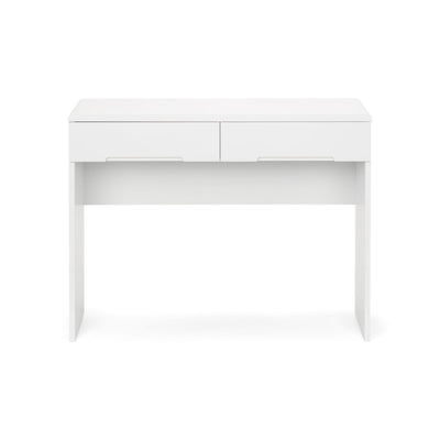 Manhattan Dressing Table With 2 Drawers - White