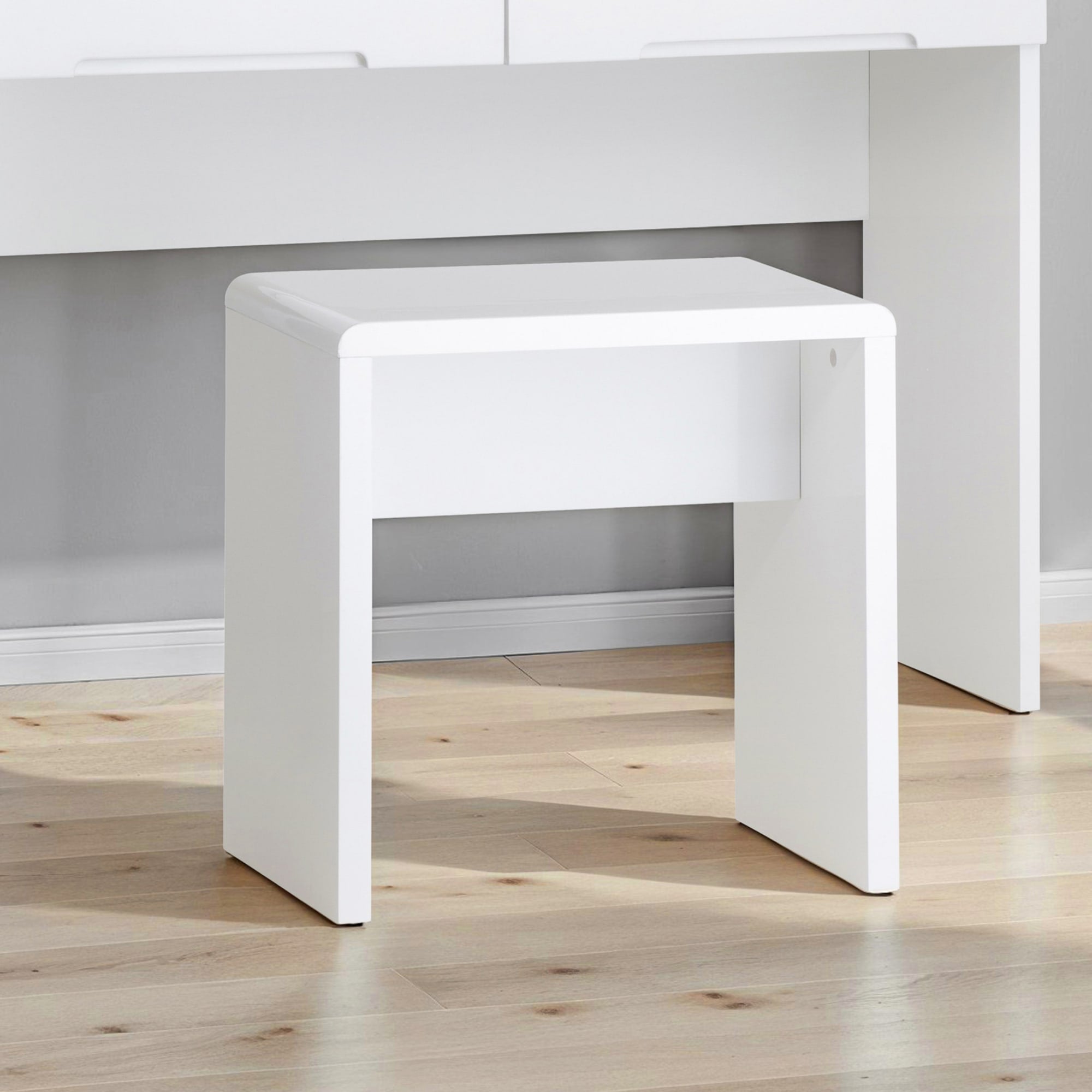 Manhattan Dressing Stool - White