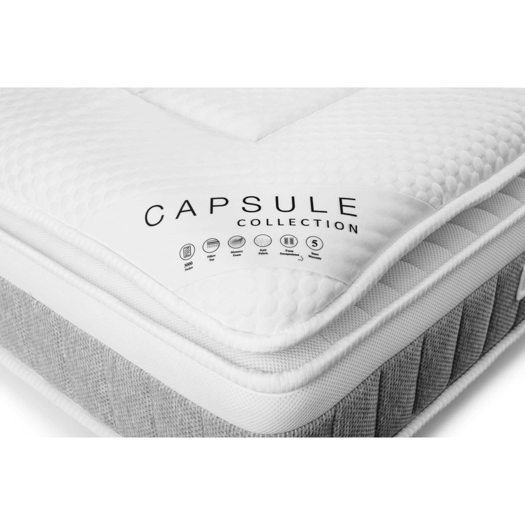 Capsule 3000 Pillow Top 135cm Double Mattress